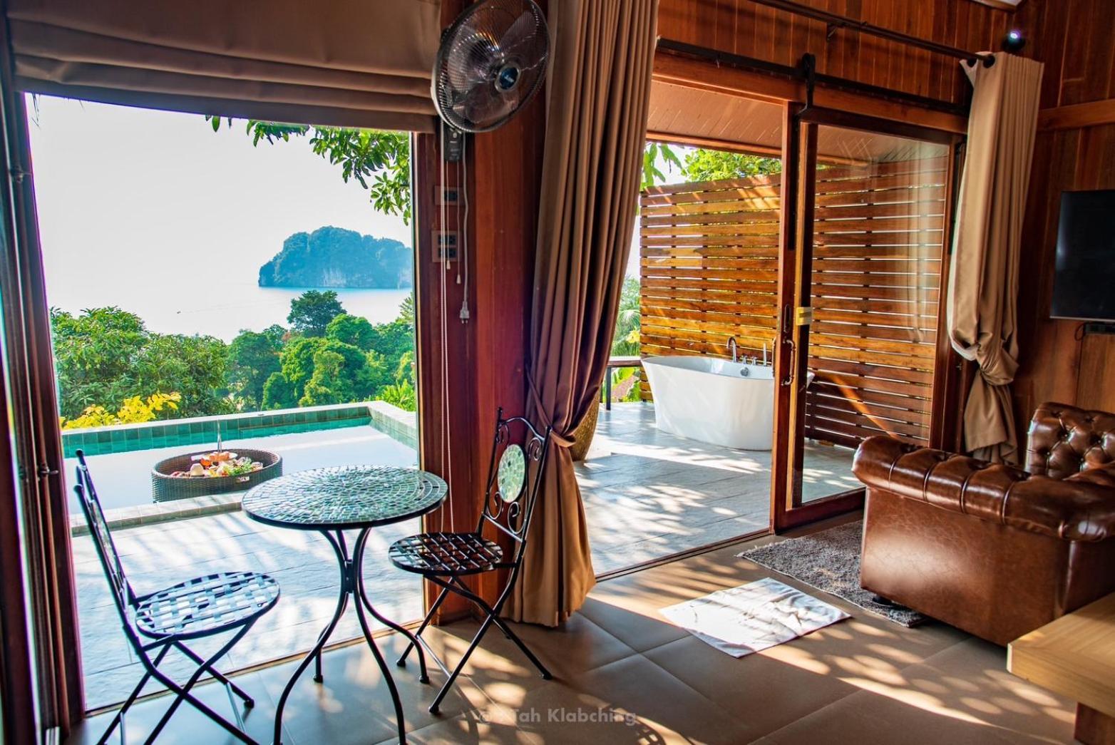 เขาทองพูลวิลล่ากระบี่ Khaotong Pool Villa Krabi Ban Nai Sa ภายนอก รูปภาพ