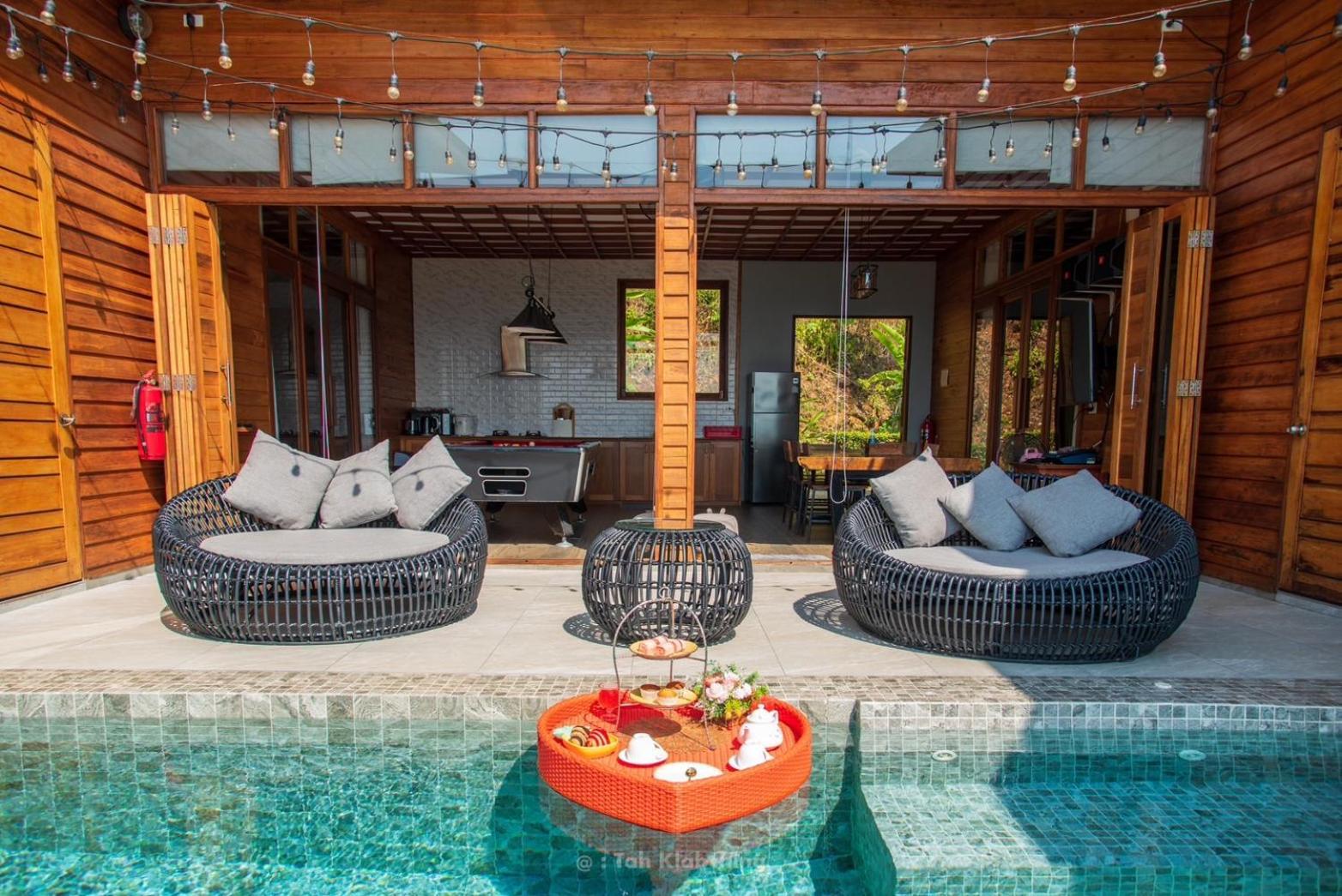 เขาทองพูลวิลล่ากระบี่ Khaotong Pool Villa Krabi Ban Nai Sa ภายนอก รูปภาพ