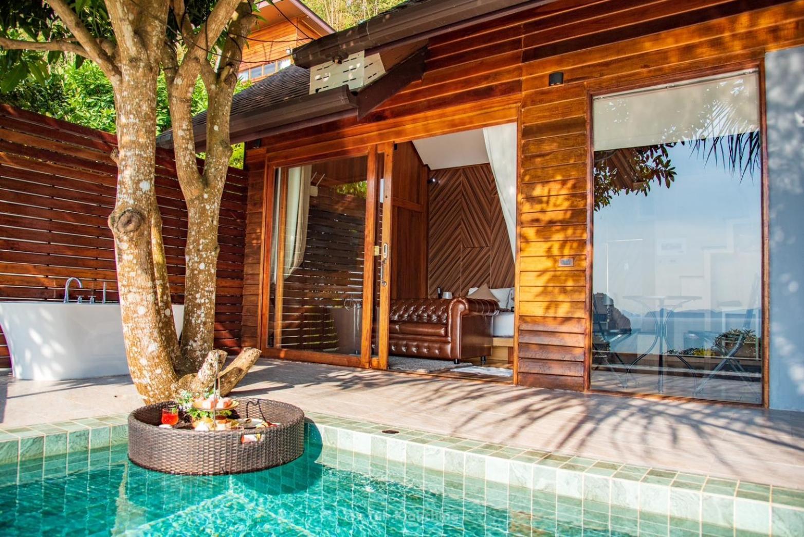 เขาทองพูลวิลล่ากระบี่ Khaotong Pool Villa Krabi Ban Nai Sa ภายนอก รูปภาพ