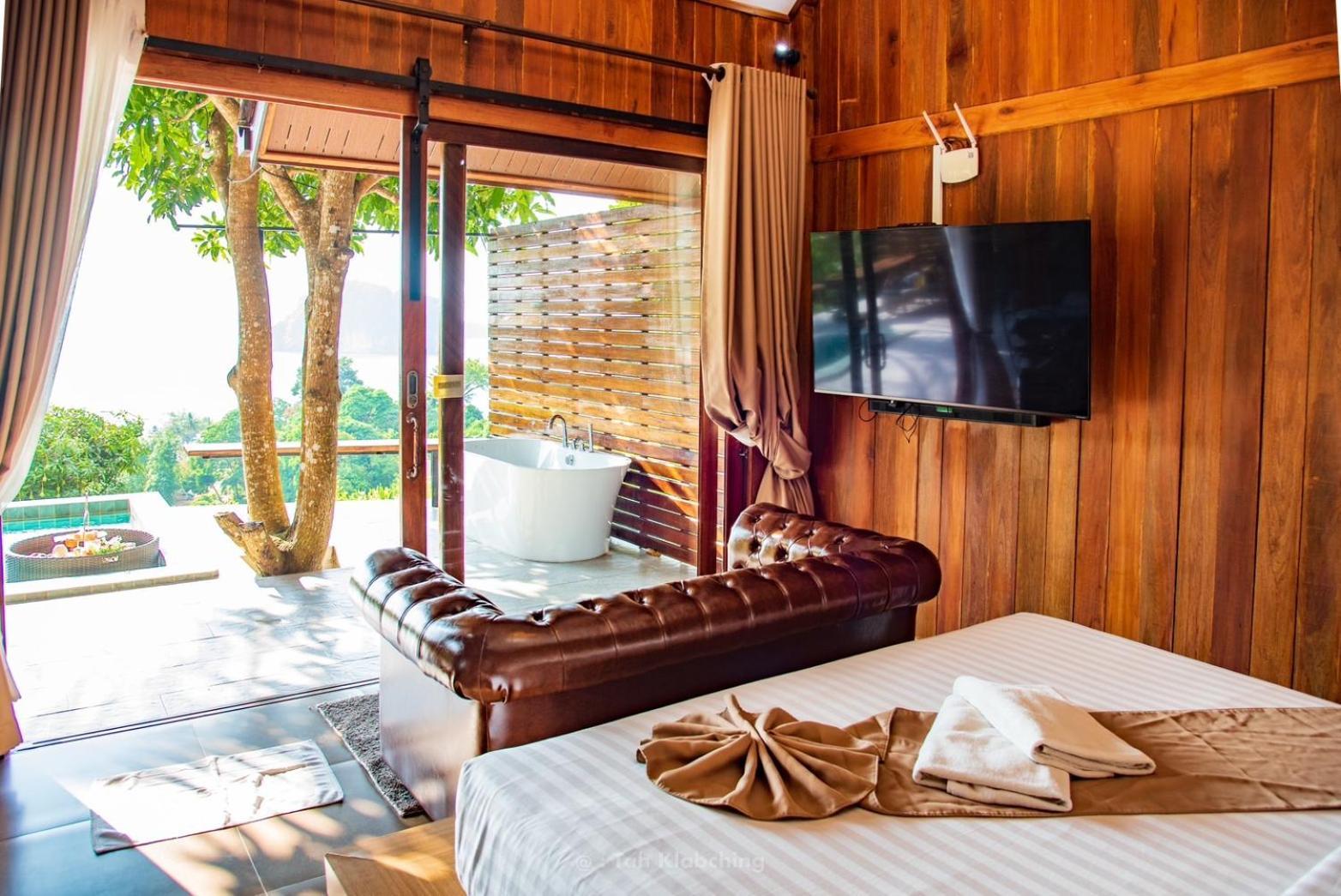 เขาทองพูลวิลล่ากระบี่ Khaotong Pool Villa Krabi Ban Nai Sa ภายนอก รูปภาพ