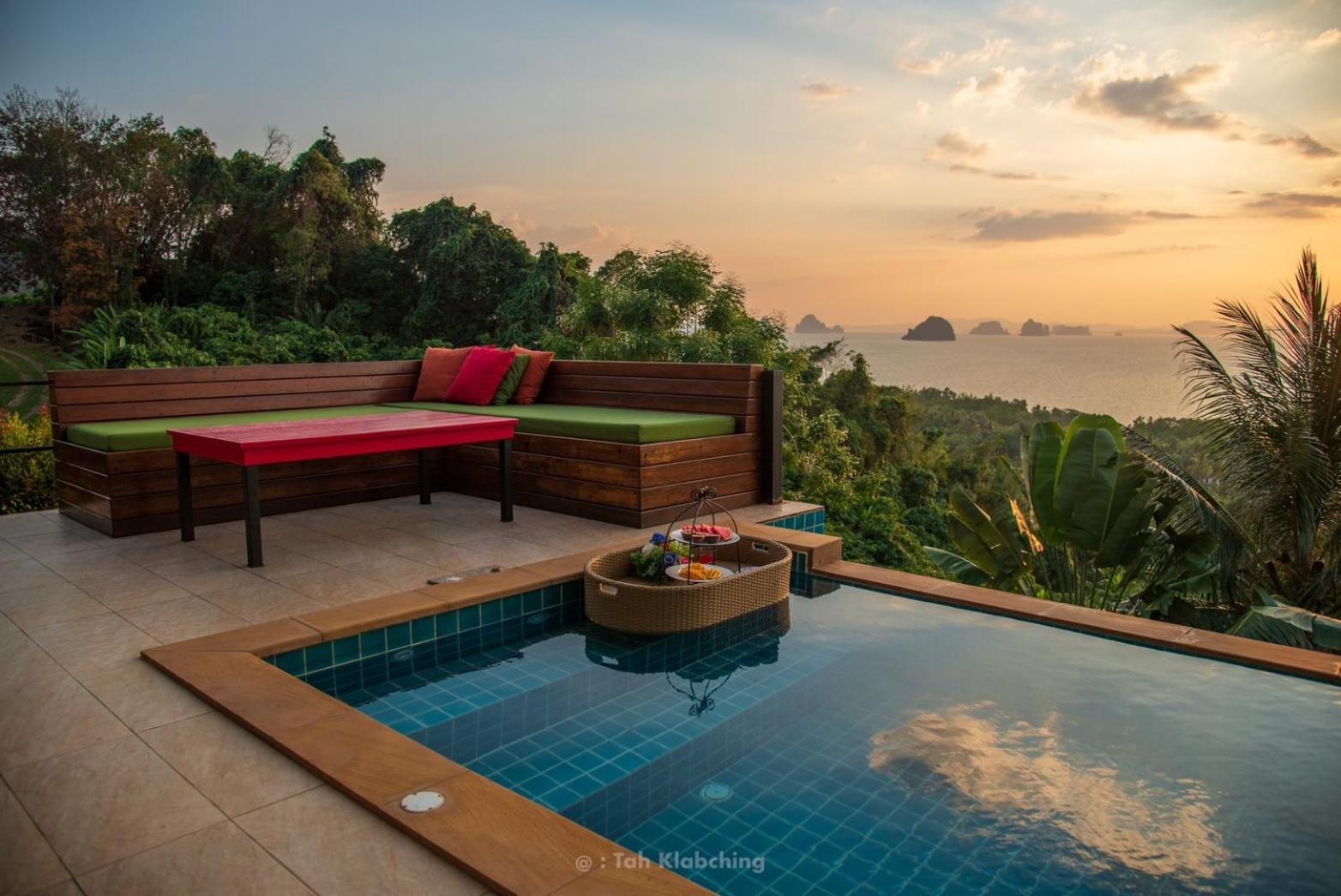 เขาทองพูลวิลล่ากระบี่ Khaotong Pool Villa Krabi Ban Nai Sa ภายนอก รูปภาพ