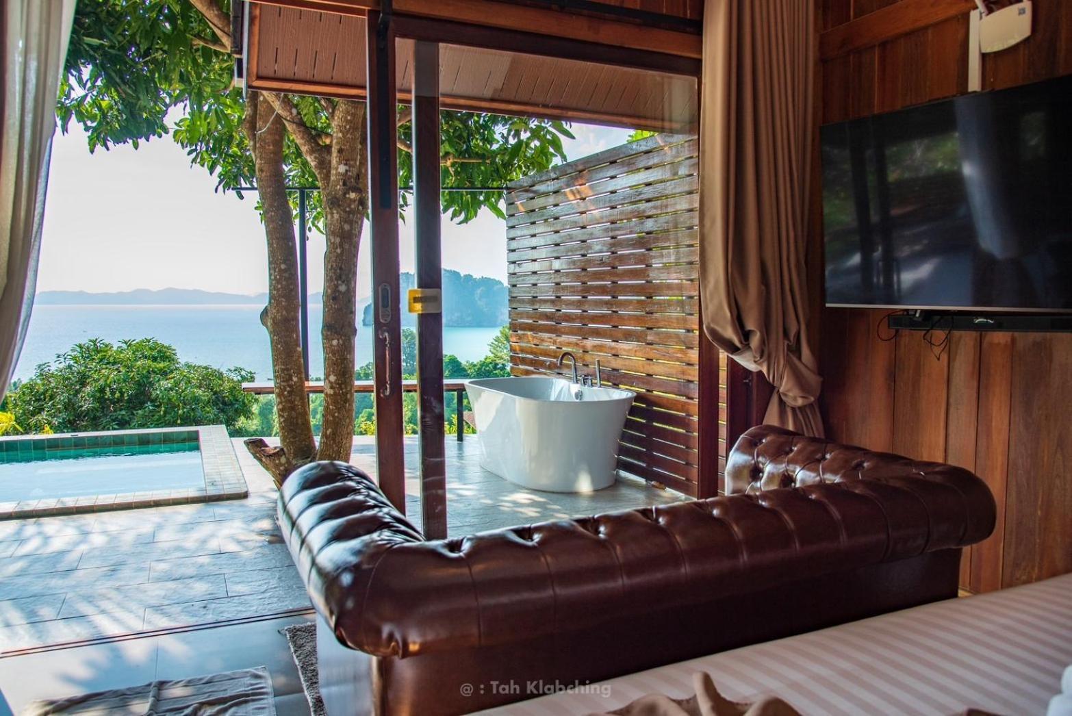 เขาทองพูลวิลล่ากระบี่ Khaotong Pool Villa Krabi Ban Nai Sa ภายนอก รูปภาพ