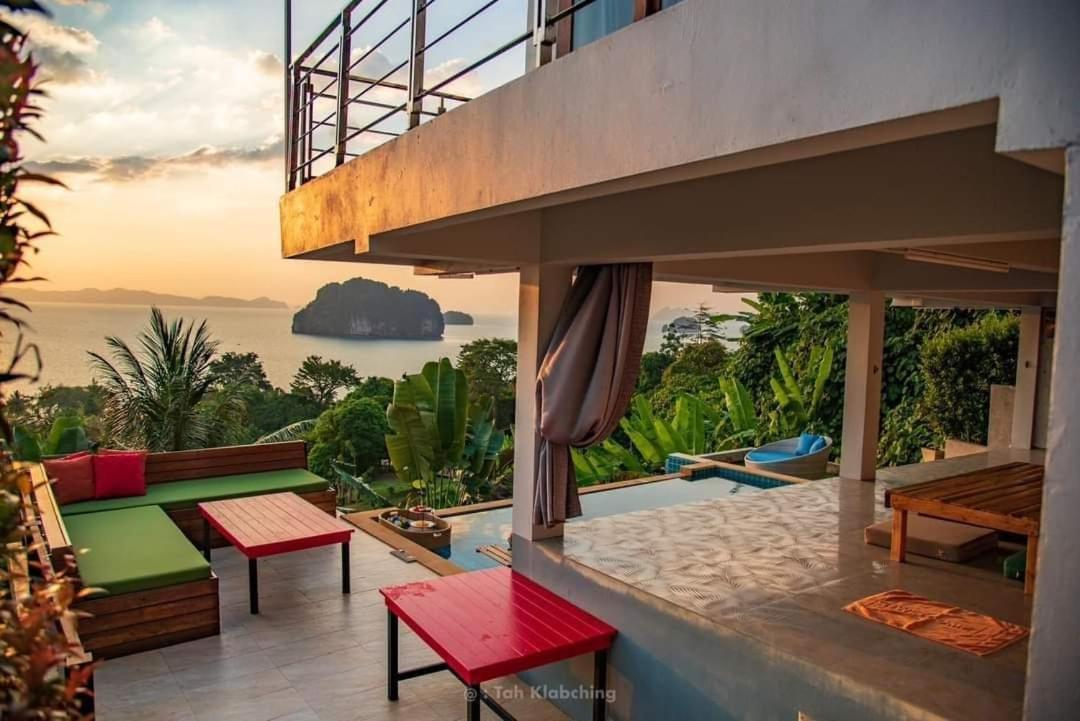 เขาทองพูลวิลล่ากระบี่ Khaotong Pool Villa Krabi Ban Nai Sa ภายนอก รูปภาพ